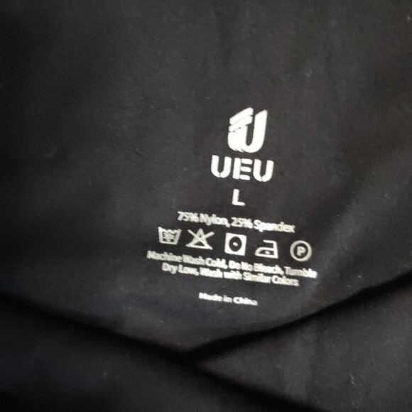 UEU Dark Gray Flare Athletic Leggings - Size Large NWT - Picture 3 of 4